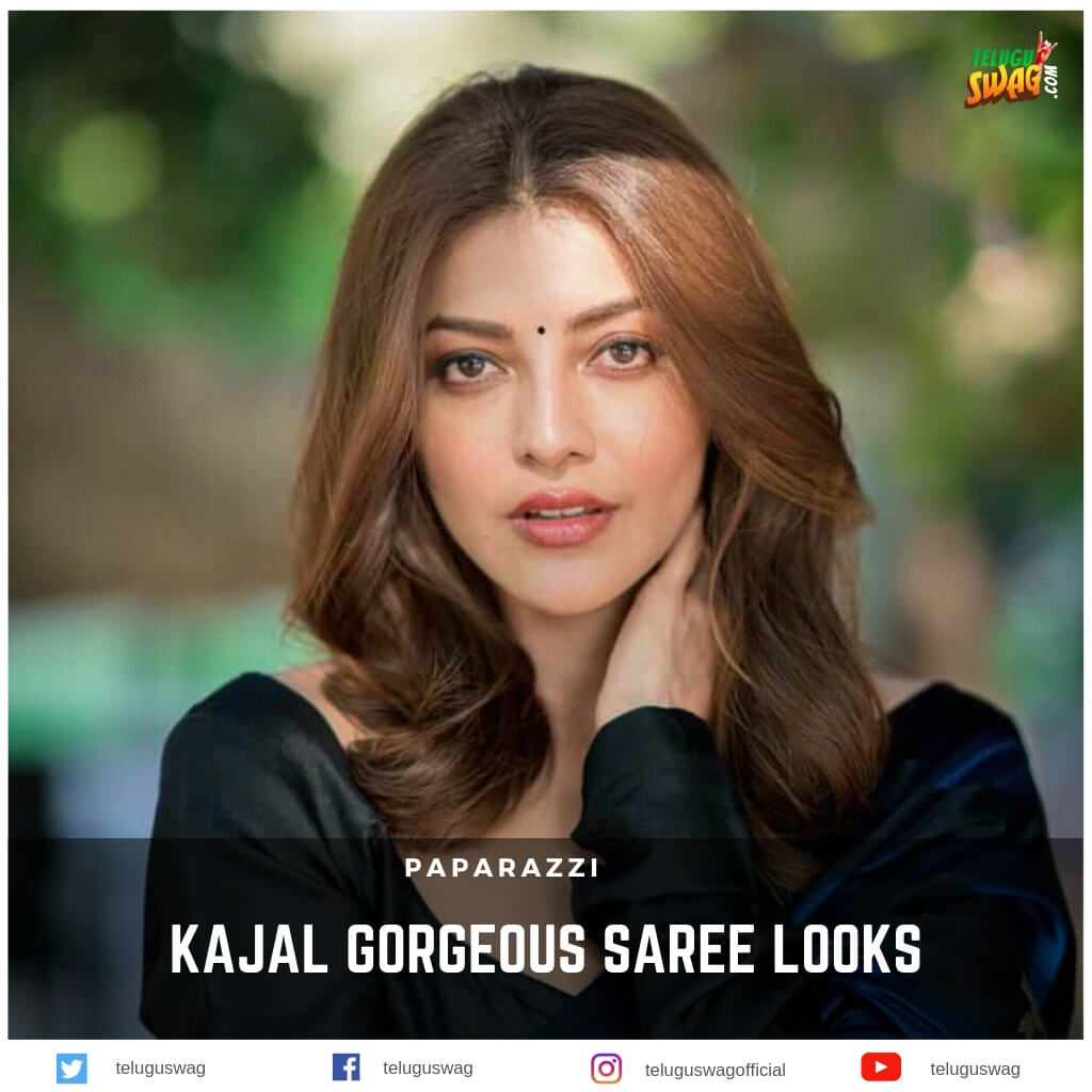 Kajal Gorgeous Saree Looks Telugu Swag