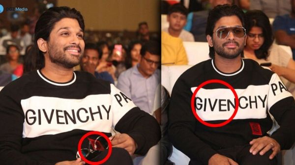 allu arjun t shirt 65000