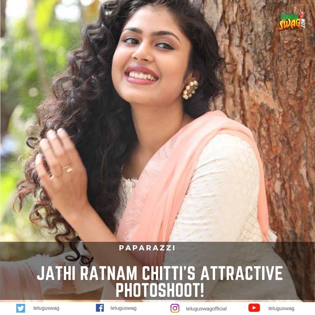 Jathi Ratnam Chitti's attractive photoshoot! | Telugu Swag