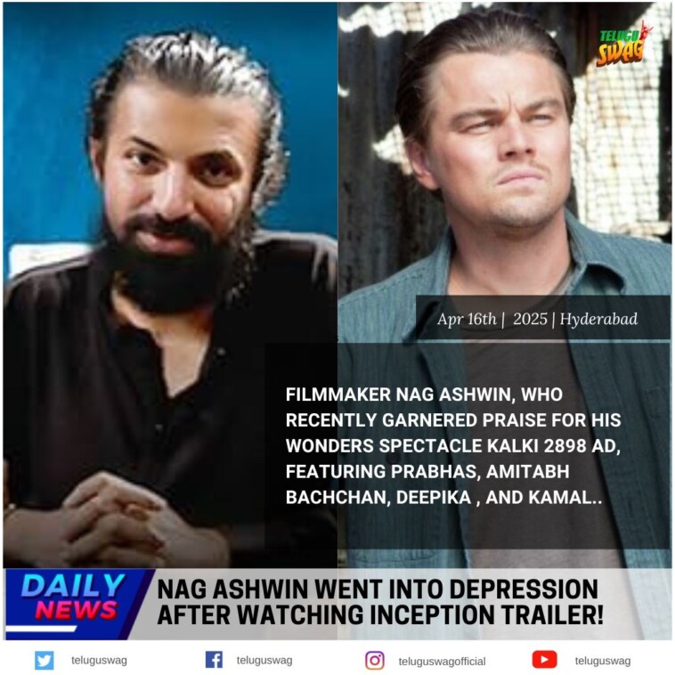 "Why Inception's trailer gave Ashwin 'depression' - His memory-based film concept eerily mirrored Nolan's dream epic. Artists' parallel paths revealed."