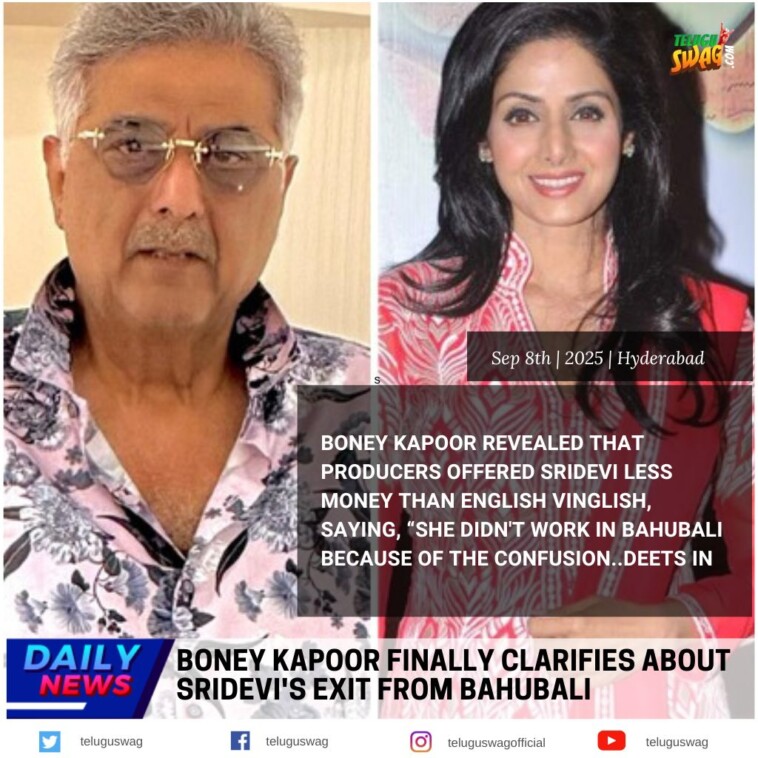 Sridevi rejected 'Baahubali'