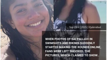 Real or Fake? Sai Pallavi Bikini Pics Examined