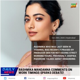 Why Rashmika Mandanna's Stance on Work Timings is Trending