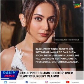 Rakul Preet Singh Hits Back at Doctor: Fraud Alert