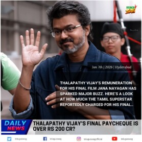 Is Thalapathy Vijay Getting ₹275 Cr for His Final Film? (54 chars)