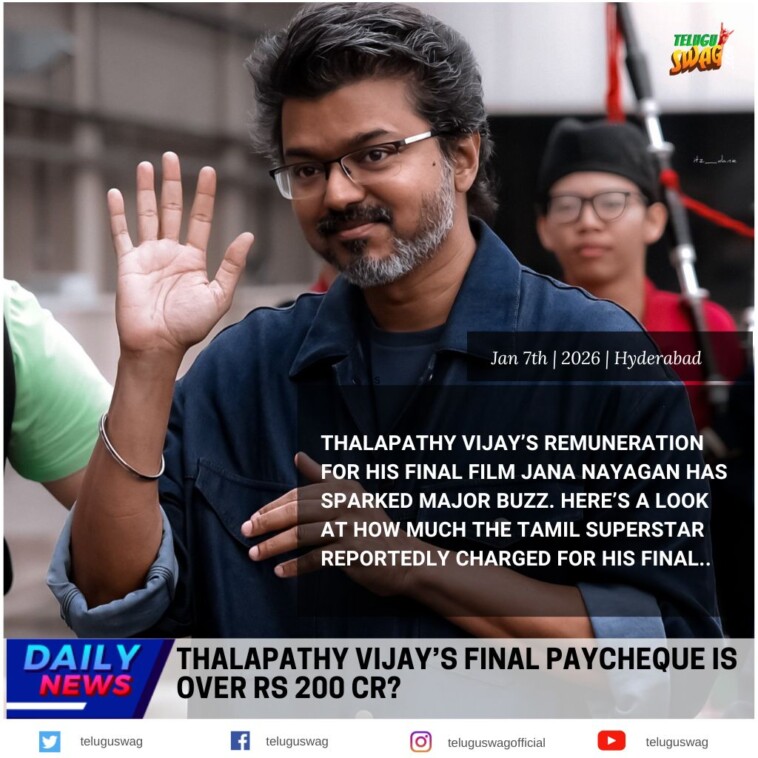Is Thalapathy Vijay Getting ₹275 Cr for His Final Film? (54 chars)