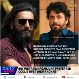 Big Mistake: Nagarjuna Preferred Coolie Over Dhurandhar