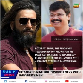 Ranveer Singh-Boyapati Srinu Film: Is the Deal Locked?