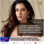 From 1800 to 5000: Vishnu Priya’s Subscription Growth!