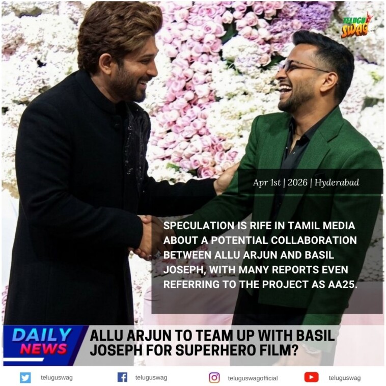 Allu Arjun & Basil Joseph: Superhero Film AA25
