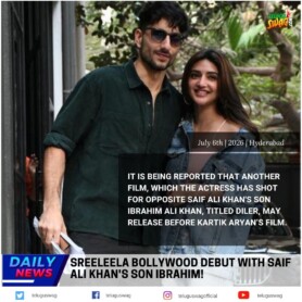 Sreeleela & Ibrahim Ali Khan’s Diler Eyes Diwali 2026 Release