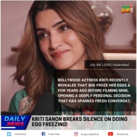 Kriti Sanon froze eggs during Mimi weight gain podcast revelation 2026